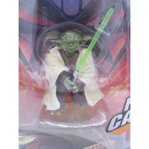 NEW Sealed Yoda Firing Cannon Revenge of the Sith Star Wars 2005 Action Figure - Picture 8 of 12